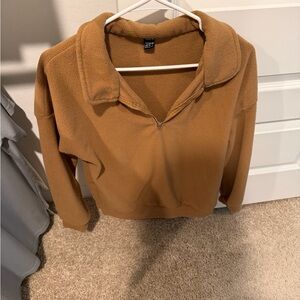 H&M Brown Teddy Jacket